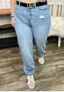 High Rise Mom Jeans